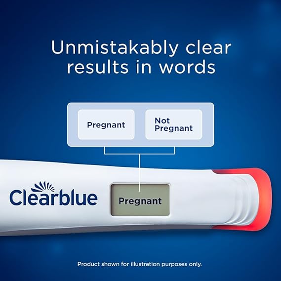 Caja Clearblue - Prueba de embarazo digital temprana