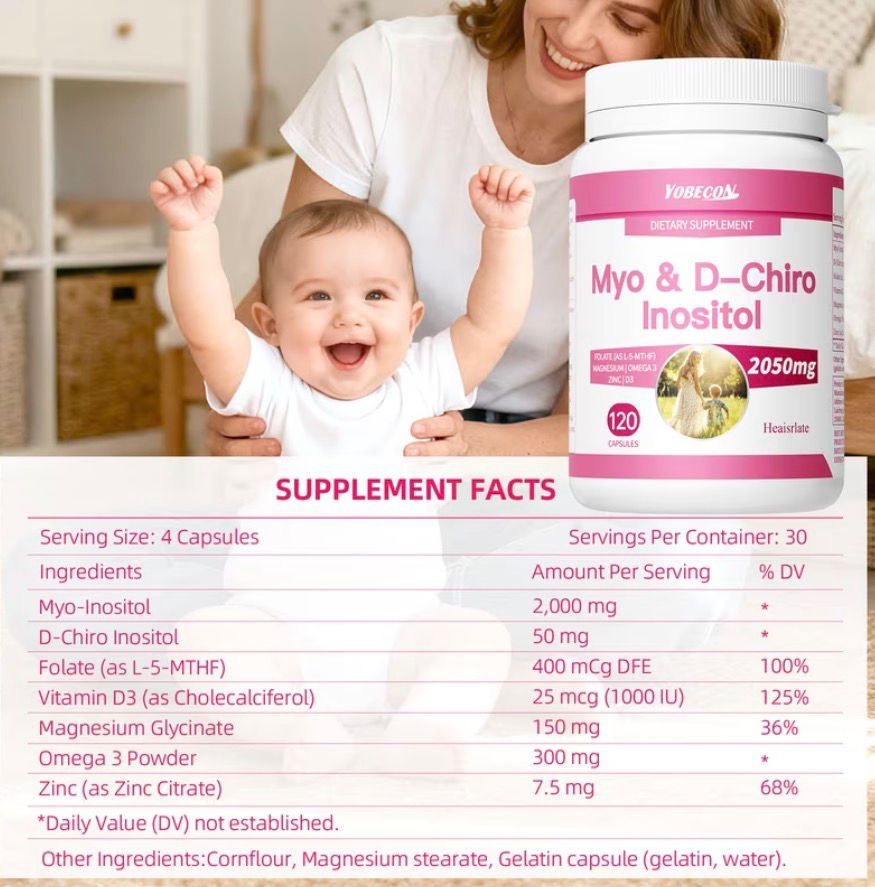 MYO & D-chiro Inositol 2050 mg